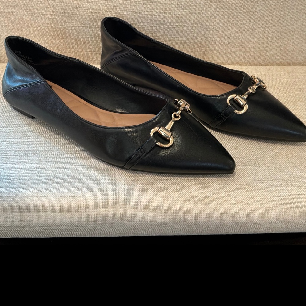 BCBGeneration Kori Pointed Toe Bit Flats 6